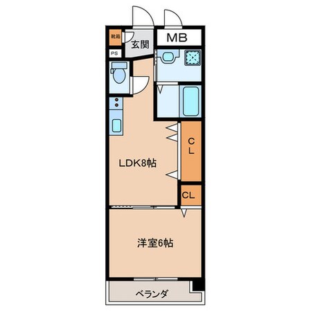 メゾンほおづきⅠの物件間取画像